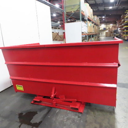 McCullough Wright 5 Cu Yard Self Dumping Trash Scrap Hopper 93"x65"x42" Inside