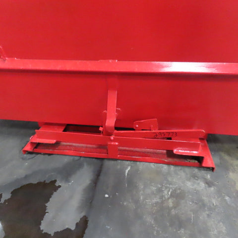McCullough Wright 5 Cu Yard Self Dumping Trash Scrap Hopper 93"x65"x42" Inside