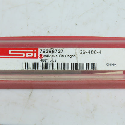 SPI Misc. Lot Individual Pin Gage .659+, .488+ Lot Of 8