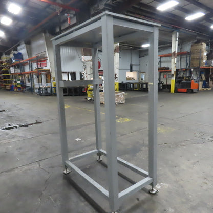 3/4" Thick Steel Top Assembly Stand Machine Base Work Table 53"x 31-1/2"x 83" H