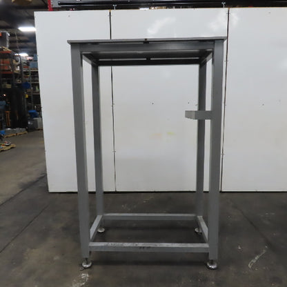 3/4" Thick Steel Top Assembly Stand Machine Base Work Table 53"x 31-1/2"x 83" H