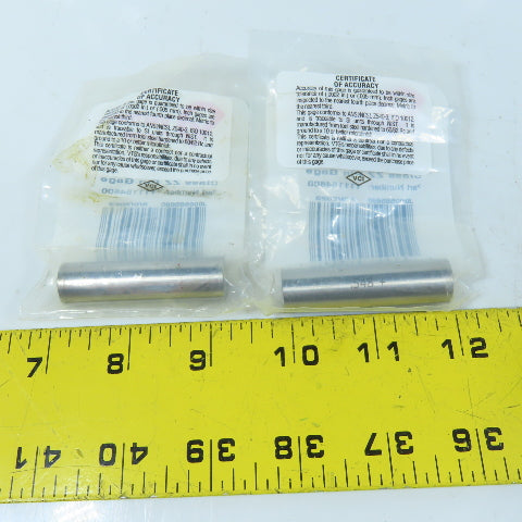 Vermont Gage Class ZZ Individual Pin Gage .548+ Lot Of 2