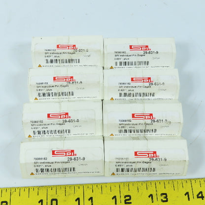 SPI Class ZZ Individual Pin Gage .639+ Lot Of 8