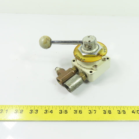 Graco N/A 3-Way Pneumatic Directional Control Valve Lever Actuated Up/Down