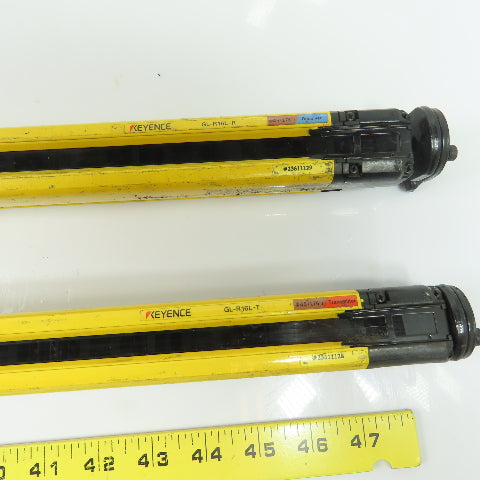 Keyence GL-R16L-T GL-R16L-R Safety Light Curtain Transmitter and Receiver Set