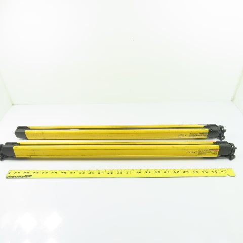 Keyence GL-R16L-T GL-R16L-R Safety Light Curtain Transmitter and Receiver Set