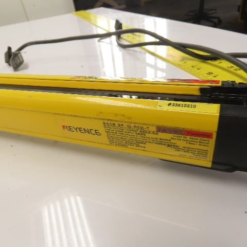 Keyence GL-R32L-T GL-R32L-R Safety Light Curtain Transmitter Receiver Set 24VDC