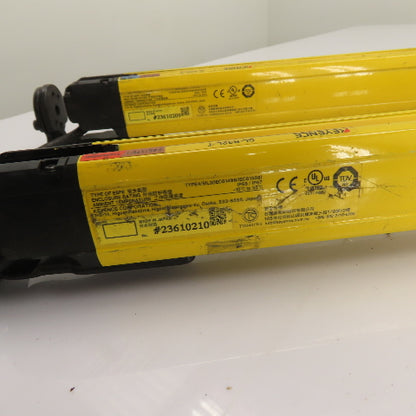 Keyence GL-R32L-T GL-R32L-R Safety Light Curtain Transmitter Receiver Set 24VDC