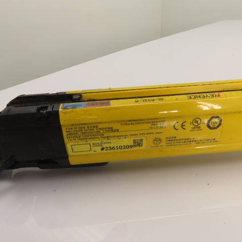 Keyence GL-R32L-T GL-R32L-R Safety Light Curtain Transmitter Receiver Set 24VDC