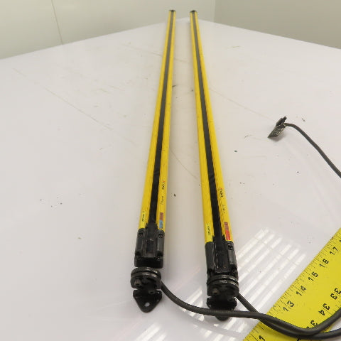Keyence GL-R32L-T GL-R32L-R Safety Light Curtain Transmitter Receiver Set 24VDC