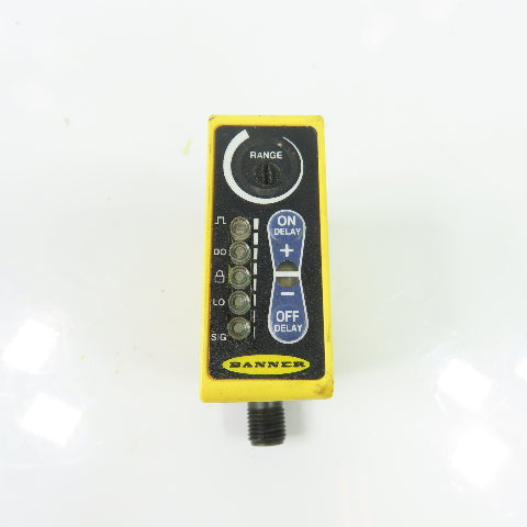 Banner Q60VR3AFV1000Q1 Adjustable Field Photoelectric Sensor 24-250VAC 12-250VDC