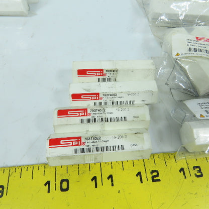 SPI 19-067-8 Class ZZ Individual Pin Gage 0.206"-, 0.100"+ Misc. Lot Of 20