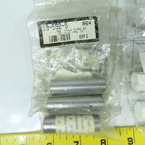 SPI 29-118-7 Class ZZ Individual Pin Gage 0.212"+, 0.100"- ETC. Misc. Lot Of 15