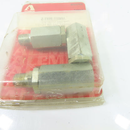 Alemite B52752 Z-Type Swivel 1/4" NPTF (m) x1/2"-27 NS (m)Tapered Grease Fitting