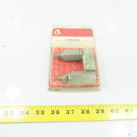 Alemite B52752 Z-Type Swivel 1/4" NPTF (m) x1/2"-27 NS (m)Tapered Grease Fitting
