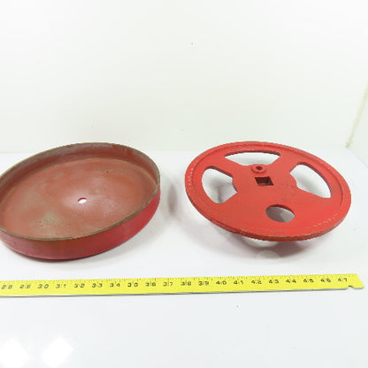 Grinnell 1980 Fire Protection Mechanical Water Motor Gong Bell W/ Internal Wheel