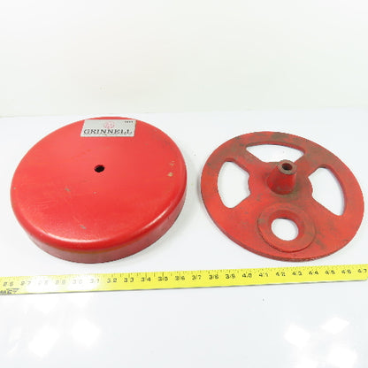 Grinnell 1980 Fire Protection Mechanical Water Motor Gong Bell W/ Internal Wheel
