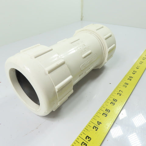 2" IPS PVC Compression Coupler Pipe Fitting 150 PSI