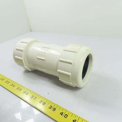 2" IPS PVC Compression Coupler Pipe Fitting 150 PSI