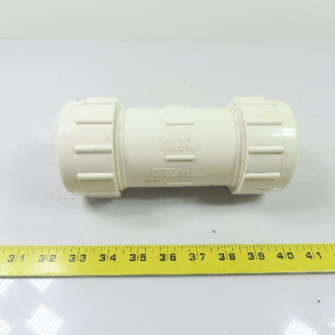 2" IPS PVC Compression Coupler Pipe Fitting 150 PSI