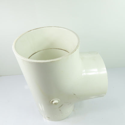 Charlotte 401-060 6" Schedule 40 PVC Tee Pipe Fitting