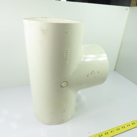 Spears D2466 6" PVC Sch 40 Tee Pipe Fitting