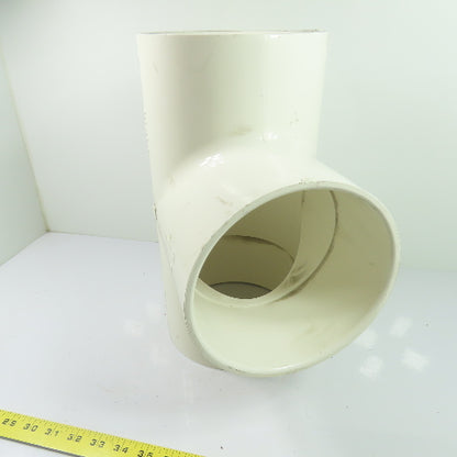 Spears D2466 6" PVC Sch 40 Tee Pipe Fitting