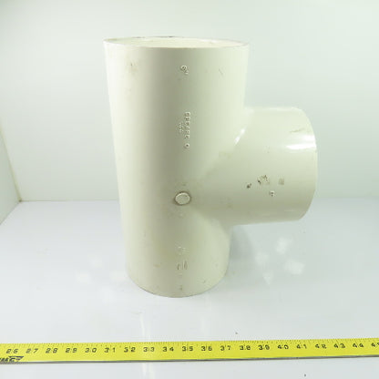 Spears D2466 6" PVC Sch 40 Tee Pipe Fitting