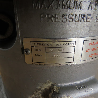 Graco 207-647 King Air Powered Pump Motor Series A95L 90 PSI