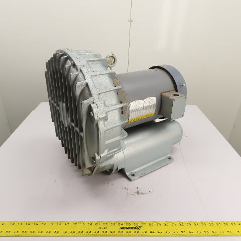Baldor J1210B 10HP Direct Drive Regenerative Blower 230/460V 3PH 3450RPM 2.5"NPT