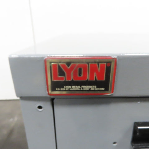 Lyon 8 Drawer Industrial Small Parts Tool Storage Cabinet 28" X 30" X 44-1/2"