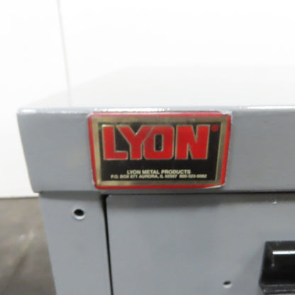 Lyon 8 Drawer Industrial Small Parts Tool Storage Cabinet 28" X 30" X 44-1/2"