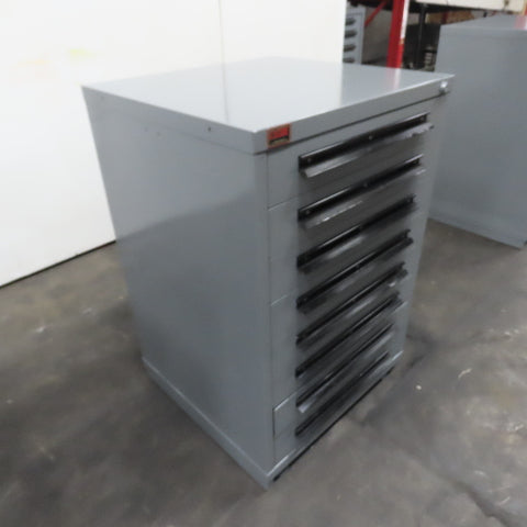 Lyon 8 Drawer Industrial Small Parts Tool Storage Cabinet 28" X 30" X 44-1/2"