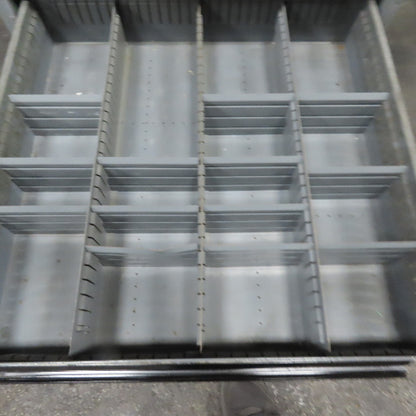 Stanley Vidmar 6 Drawer Small Parts Tools Storage Shop Cabinet 28" X 30" X 44.5"
