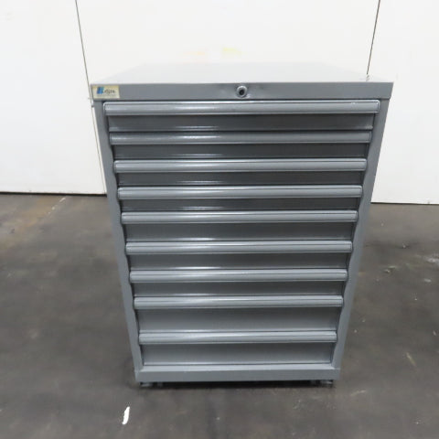 Lista 9 Drawer Small Parts Tools Storage Shop Cabinet 28-1/2"x 28-1/4"x 41-3/4"