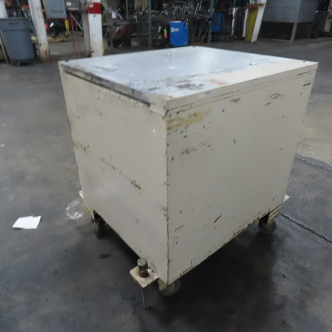 29-1/4" x 32-1/2" x 1" Thick Aluminum Top Steel Industrial Cabinet Work Bench
