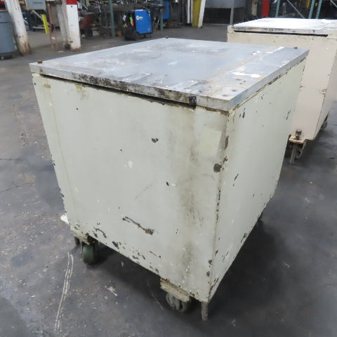 29-1/4" x 32-1/2" x 1" Thick Aluminum Top Steel Industrial Cabinet Work Bench