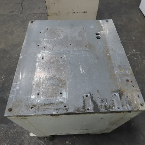 29-1/4" x 32-1/2" x 1" Thick Aluminum Top Steel Industrial Cabinet Work Bench