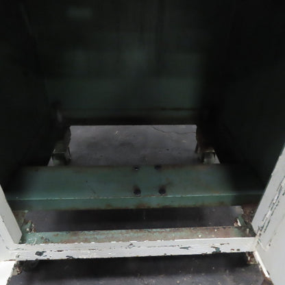 29-1/4" x 32-1/2" x 1" Thick Aluminum Top Steel Industrial Cabinet Work Bench