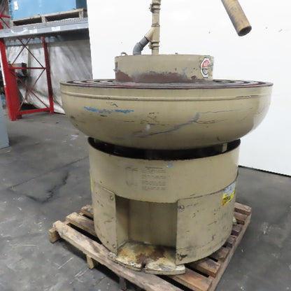 Roto-Finish MP-48-1.5-4 Multi-Pass 1-1/2" Channel Vibratory Deburring Unit 48"