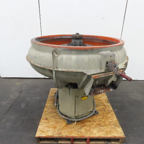 Vibratory Media Finisher Polisher Tumbler 48" Bowl 230/460V 3Ph 5Hp Tested