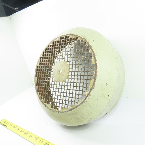 Electric Motor Fan Cover Shroud Guard 12-1/4" OD x 4-1/2" Wide