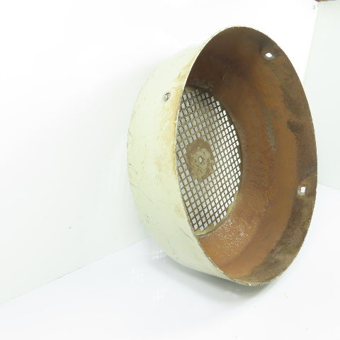 Electric Motor Fan Cover Shroud Guard 12-1/4" OD x 4-1/2" Wide