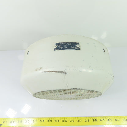 Electric Motor Fan Cover Shroud Guard 9-5/8" OD x 4" Wide