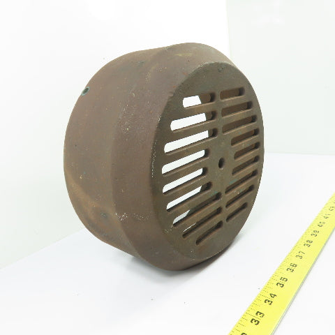 Cast Iron Electric Motor Fan Cover Shroud Guard 9-1/2" OD x 4" Wide