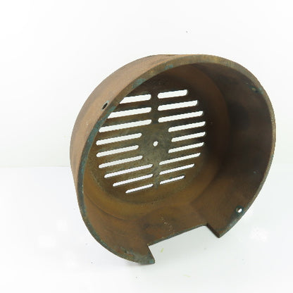Cast Iron Electric Motor Fan Cover Shroud Guard 9-1/2" OD x 4" Wide
