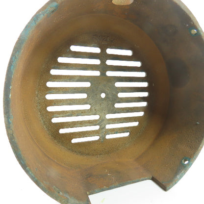 Cast Iron Electric Motor Fan Cover Shroud Guard 9-1/2" OD x 4" Wide