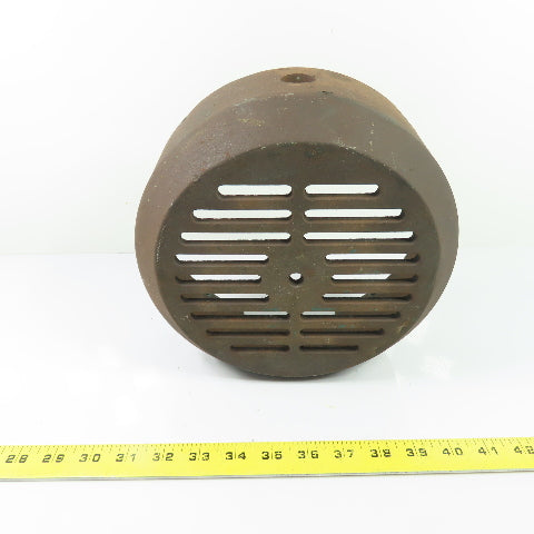 Cast Iron Electric Motor Fan Cover Shroud Guard 9-1/2" OD x 4" Wide