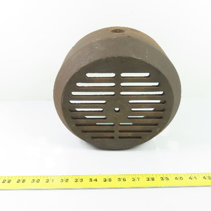 Cast Iron Electric Motor Fan Cover Shroud Guard 9-1/2" OD x 4" Wide