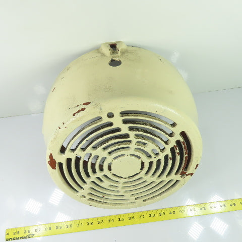 Cast Iron Electric Motor Fan Cover Shroud Guard 12-3/8" OD x 5-3/4" Wide